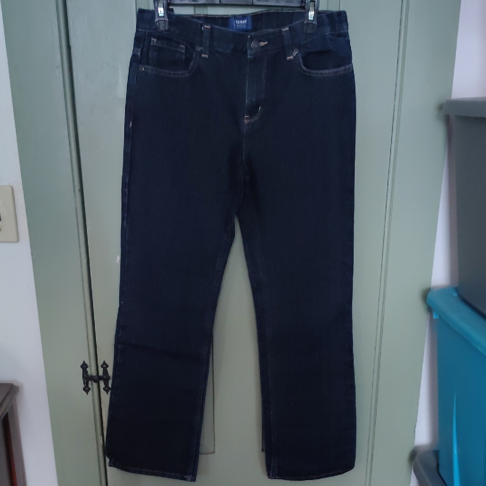 Old Navy Boy's Deep Indigo Bootcut Jeans